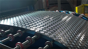 Aluminum Tread Plate production