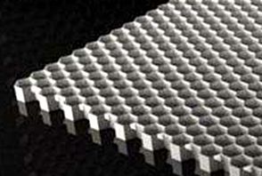 Aluminum honeycomb core for building materials